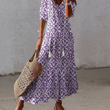 CASSIA™ - Boho Tummy Coverage Dress