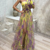 Cecelia | Elegant Split Dress