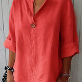 NAYLA™ - Casual V-Neck Blouse