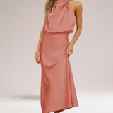 ELARA™ - Elegant Satin Evening Dress
