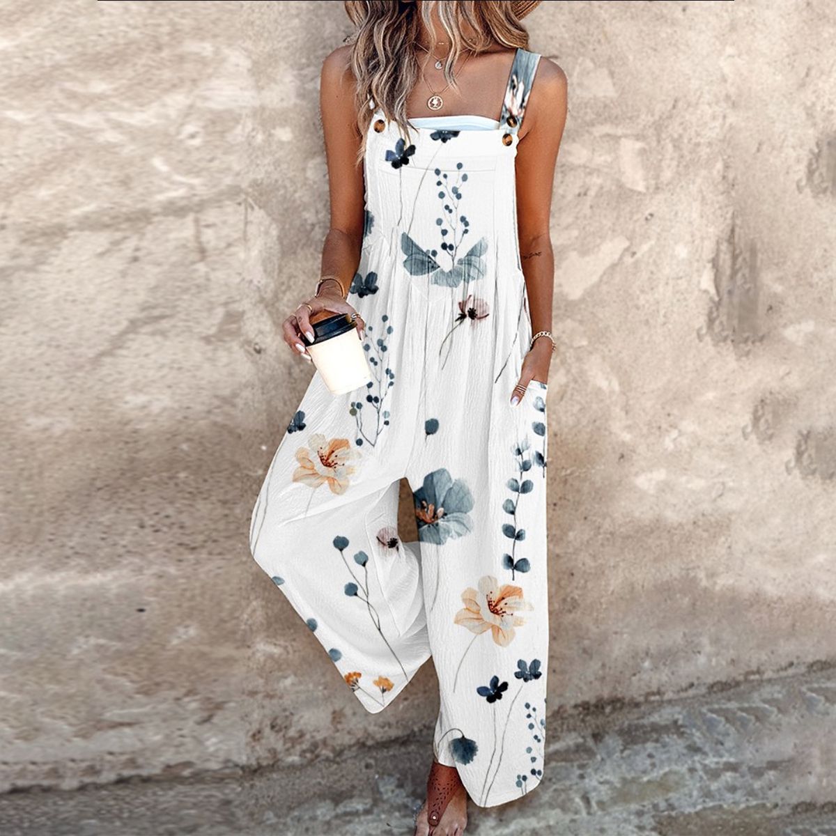 Relaxed Dungaree Jumpsuit