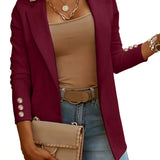EMMA™ - Chic Open Front Jacket