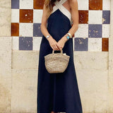 MILLEN™ - Cross Neck Elegance Dress