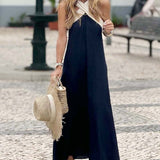 MILLEN™ - Cross Neck Elegance Dress