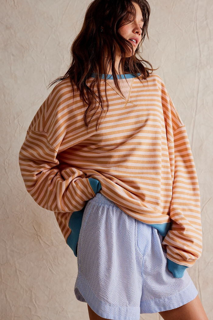 Ashley | Playful Striped Sweater