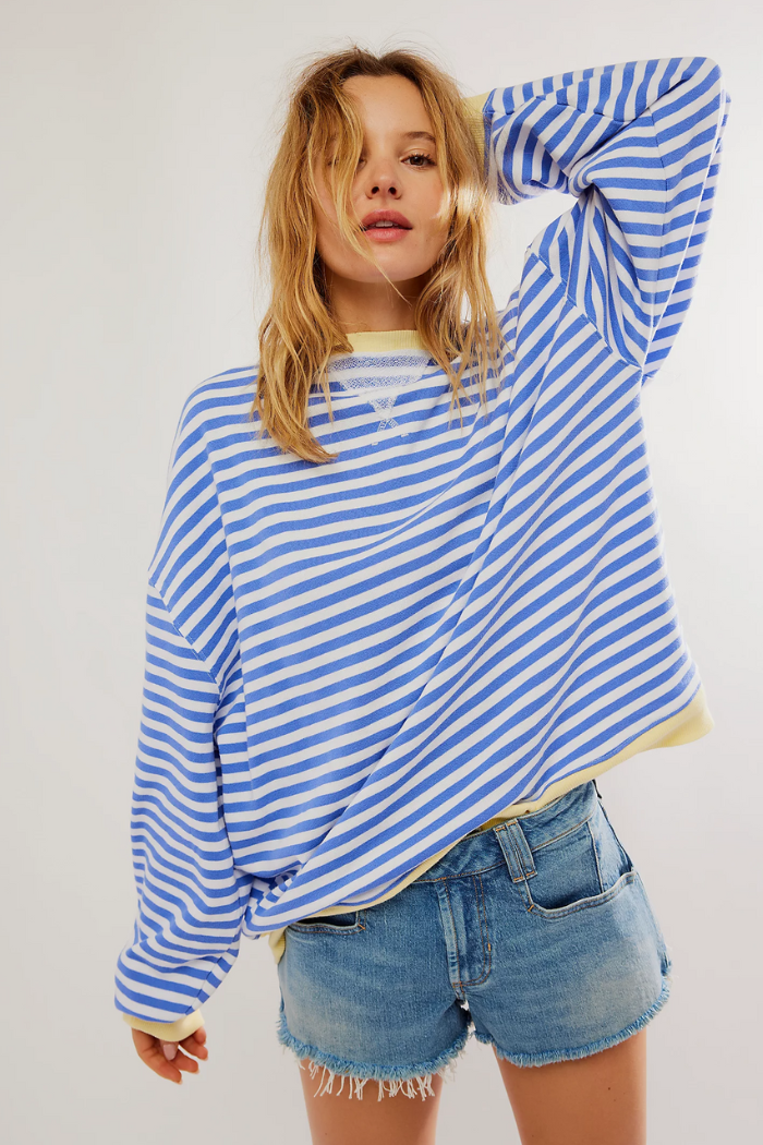 Ashley | Playful Striped Sweater