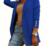 EMMA™ - Chic Open Front Jacket