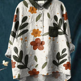 ELEANOR™ - Elegant Plant Art Shirt