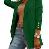 EMMA™ - Chic Open Front Jacket