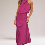 ELARA™ - Elegant Satin Evening Dress