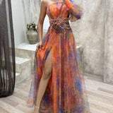 Cecelia | Elegant Split Dress