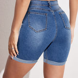 RAPHAELLE™ - Stretch-Fit Bermuda Jean Short