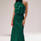 ELARA™ - Elegant Satin Evening Dress