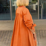 CÉLINA™ - Classy Long Shirt Jacket