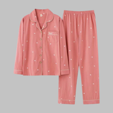 COSIMA™ - Cozy Long Sleeve Top and Pants Loungewear Set