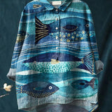 JACKY™ - Ocean Art Shirt