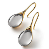 ROMY™ - Crystal Drop Earrings in Gold and Silver