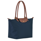 Longchamp - Large Le Pliage Tote, Navy