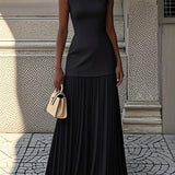Shania™ Pleated Maxi Dress