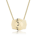 CINDY™ - Sleek Initial Letter Pendant Necklace