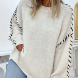 SERAH™ - Casual Round Neck Long Sleeve Sweater