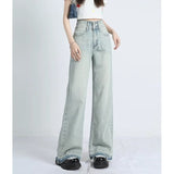 MAVINA™ – Summer Loose Fit Hem Jeans