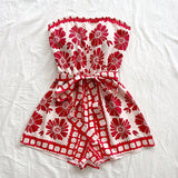 MAGNOLIA™ - Chic Summer Tube Top Short Jumpsuit