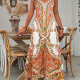 ROSARIO™ - Chic Summer Sleeveless Strap Maxi Dress