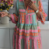 THALIE™ - Vibrant Boho Dress