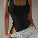 NADÈGE™ – Casual Sleeveless Bodysuit