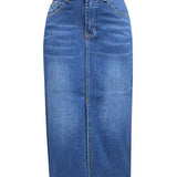 DENISE™ – Classic High-Waist Denim Skirt