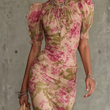 Racquella™ Vintage Maxi Dress