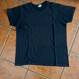 T-shirt de manga curta preta