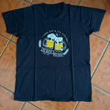 T-shirt de manga curta azul