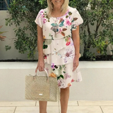 FLORA™ – Elegant Spring Midi Dress