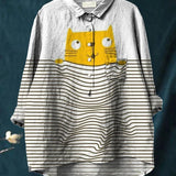 AMARI™ - Cat Art Shirt