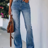 ESTELLE™ - Classic Mid-Rise Flare Jeans