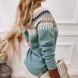AVERY™ - Fair Isle Knit Sweater