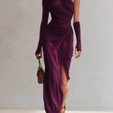 Rhianna™ Elegant Maxi Dress + Sleeve