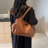 NOEMIE™ - Classic Leather Tote Bag