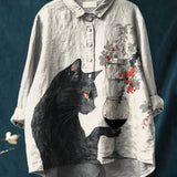 AMARI™ - Cat Art Shirt