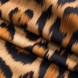 BIANCA™ - Bold Leopard Print Midi Dress