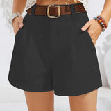 MÉLANIE™ - Chic High-Waist Shorts