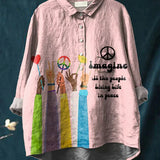 CLAUDINE™ - Serene Art Shirt